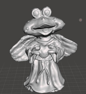 wednesday dudes angel frog Home wednesday my dudes angel frog  3d print model - Mito3D