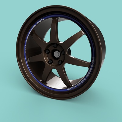 weds sport sa90 wheels 1 24 18 64 hot tamiya revell aoshima jdm nissan bmw scale diecast stance drift 3d print model - Mito3D