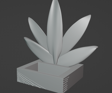 Gras Box Joint Gelenkkoffer Unkrautfall 3d print model - Mito3D