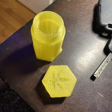 weed container gadget green 3d print model - Mito3D