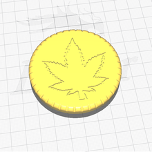 cannabis feuille broyeur hachoir outil Pikachu ébullition marijuana 3d print model - Mito3D