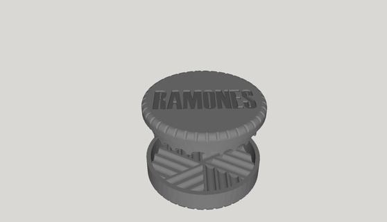 ot Ramones öğütücü kırıcı parçalayıcı 3d print model - Mito3D