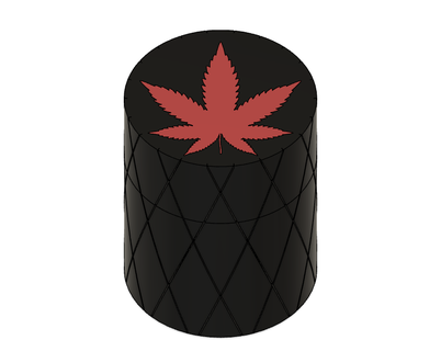weed saver joint holder container style smoke 3d print model - Mito3D