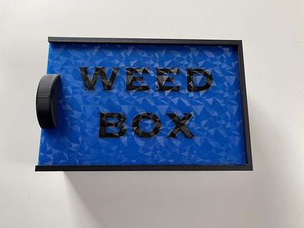 weedbox 420 weed canabis tea smoking 3d print model - Mito3D