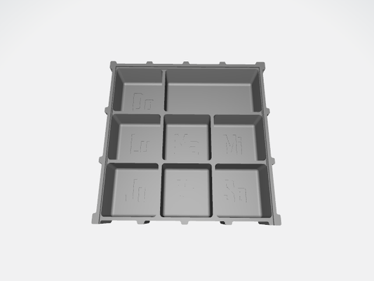 semanal píldora organizador corredizo tapa 3d impresión model español etiqueta caja medicamento almacenamiento impreso pla diseño viaje caso funda diario soporte personalizable compartimentos 3d print model - Mito3D