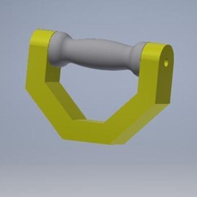 weight bottle handle various exercise handler 3d print model - Mito3D