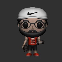 weight lifter funko game toy collectible 3d print model - Mito3D