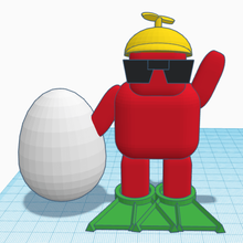 extraño robot juego 3d print model - Mito3D
