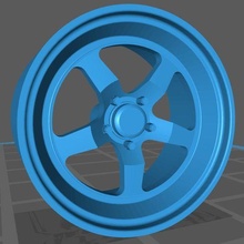 weld rts s71 wheels racing welds model car 3d print model - Mito3D