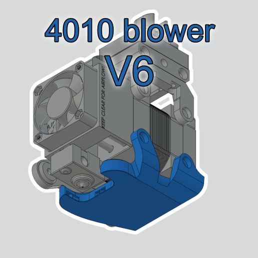 well engineered hemera fan condotto attrezzo e3d toolchanger Papa ebmpapst soffiatore 5015 3D print model - Mito3D