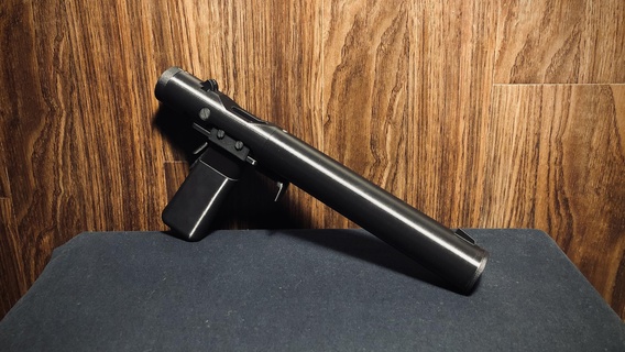 welrod non-firing replica pistol gun british ww2 cold war prop functional military history 3d print model - Mito3D