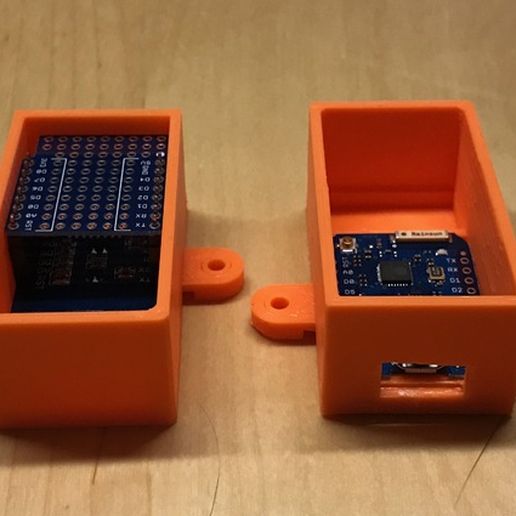 wemos d1 mini box tool esp8266 case electronics 3D print model - Mito3D