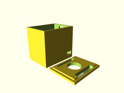 Wemos d1 yığın özelleştirilebilir elektronik 3d print model - Mito3D
