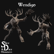 wendigo tabletop miniature game dungeons dragons wargame creature horror fantasy 3d print model - Mito3D