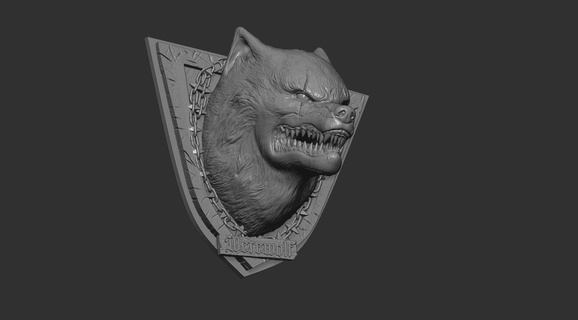 werewolf 3d print model - Mito3D