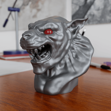 werewolf bust art lycanthrope fantasy 3d print model - Mito3D