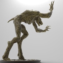 Werwolf-Hexer Spiel witcher Bestiarium fantasy tabletop der Miniatur Kreatur Tier monster Ungeheuer hardtoprint Skulptur Figuren Kunst fanart 3d print model - Mito3D