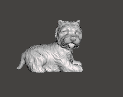 west highland terrier dog mascot figurine figure labrador retriever spaniel english stl obj scottish animal domestic 3d print model - Mito3D