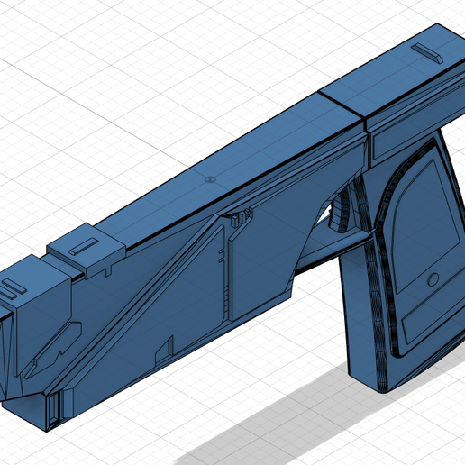Westar 35 mandaloriano blaster sabine Guerra Estrelas Estrela guerras rebeldes carriça 3D print model - Mito3D