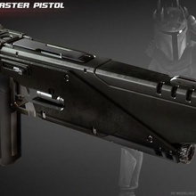 westar 35 pistola blaster jogo starwars adereços scalemodel cosplay westar-35 clonewars anime 3d print model - Mito3D