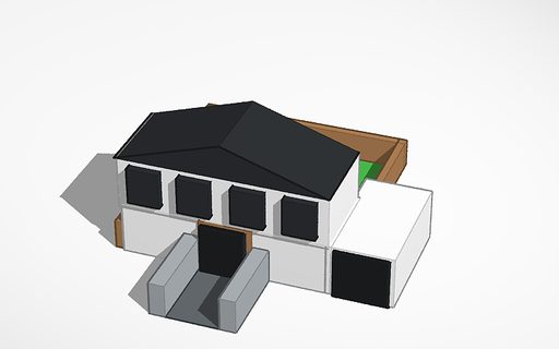 western house 3d print model - Mito3D