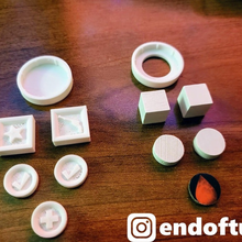 occidental leyendas jugador piezas mini anillos juego juegos de mesa minis la actualización juguete accesorios 3d print model - Mito3D