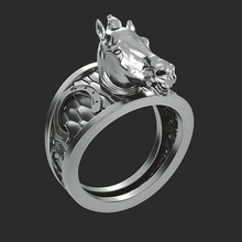 Western Ring Schmuck Design Hand 3d print model - Mito3D