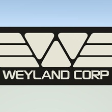 weyland corporation Bagaj etiketi çeşitli dekorasyon uzaylı 1979 3d print model - Mito3D