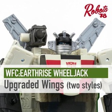 wfc earthrise wheeljack Flügel Spiel verwandelt die Konvertierung spoiler Krieg cybertron upgrade Transformatoren 3d print model - Mito3D