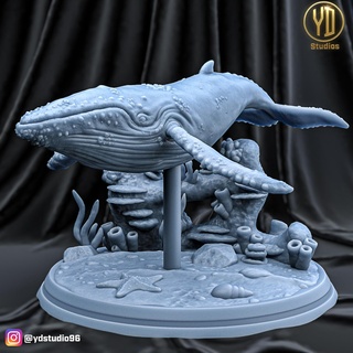 whale lion 3dprintmodel 3dmodel recycling upcycling buzz elden ring stranger things art game animal animals lions tiger pokemon patrick shark easter 3d print model - Mito3D