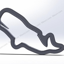 whale cookie cutter home mold 3d print model - Mito3D
