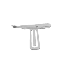 whale ing bookmark home organization 3d print model - Mito3D