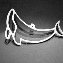 balena contorno moda 3d print model - Mito3D