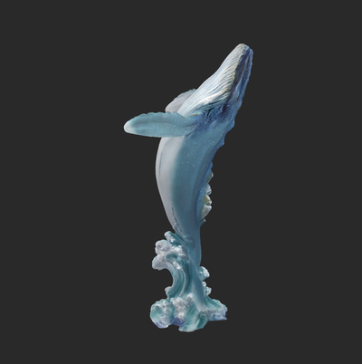 whale statue - scanned by revopoint inspire 3d scanner 3dscanning model 3d print model - Mito3D