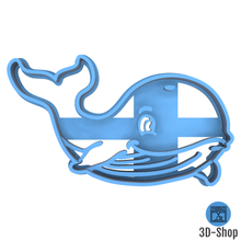 whalebone cutter home whale english sailor cookies take away room 3d print model - Mito3D