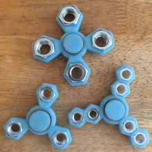 what-the-hex pick-a-weight fidget spinner game 3d print model - Mito3D