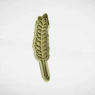 wheat ear Home cookie cutter cookie cutters stl molds cutters cutter spike wheat wheat  3d print model - Mito3D