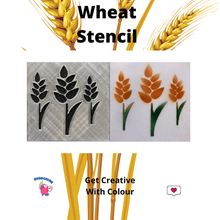 wheat stencil 3d print model - Mito3D