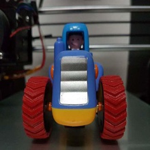 de la rueda casa las piezas repuesto cubierta del tractor el juguete ruedas cochecito bebé 3d print model - Mito3D