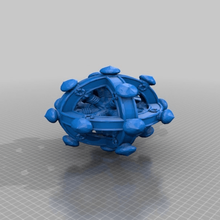 la roue de balle art sculptures 3d print model - Mito3D