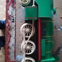 ruota di biella locomotiva a vapore gioco 3d print model - Mito3D