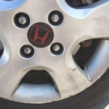 roue couverture gaine Honda forme couvercle centre auto 3d print model - Mito3D