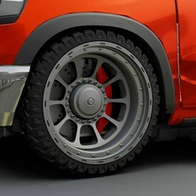 roda personalizadas caminhão rc 1 18 10 64 pneu borda maisto quente rodas rastejante Tamiya r c_vehicles 3d print model - Mito3D