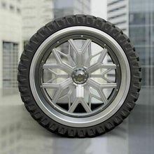 wheel custom truck 17jb rc 1:18 1:10 1:64 1/64 1/18 1/10 tire rim maisto hot wheels crawler tamiya r/c_vehicles 3d print model - Mito3D