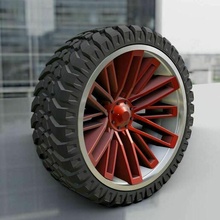 wheel custom truck 17jg rc 1:18 1:10 1:64 1/64 1/18 1/10 tire rim maisto hot wheels crawler tamiya r/c_vehicles 3d print model - Mito3D
