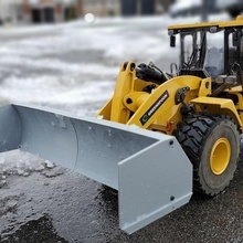 wheel loader wa470 rc snow blade plow aliexpress 3d print model - Mito3D