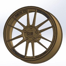 wheel oz superleggera 1 18 rim 1:18 racing 3d print model - Mito3D