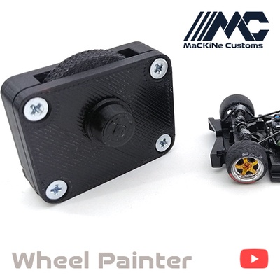 wheel painter 1 64 diecast hotwheels custom hot wheels tools 3d print model - Mito3D