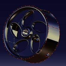 roue de voiture rc jeu 3d print model - Mito3D