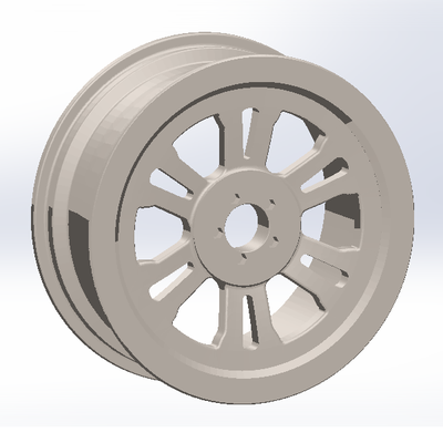 wheel rim 3d design vol2 game rc car auto automobile racing speed fast disc moto vehicle 3d print model - Mito3D